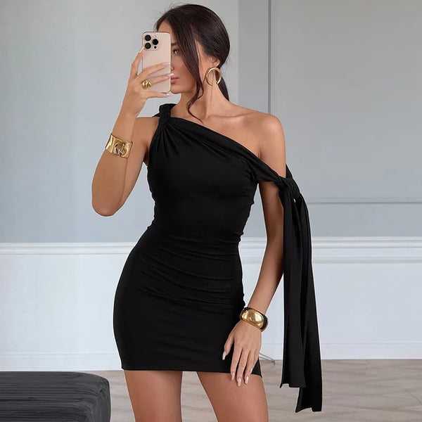 Sleeveless Fitted Mini Dress