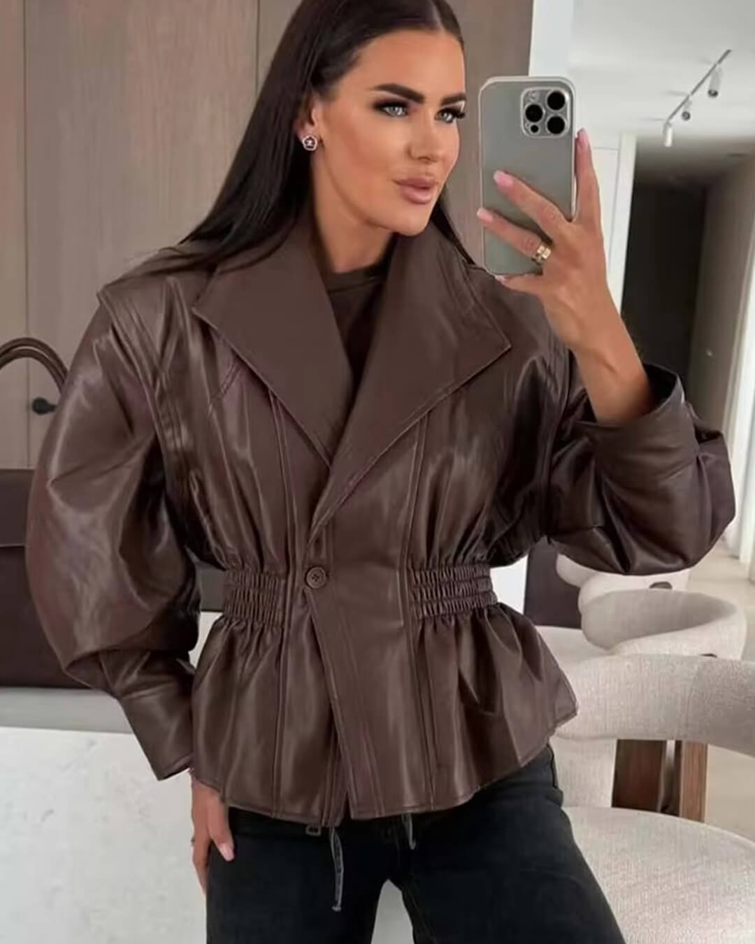 Stephanie skinnjakke