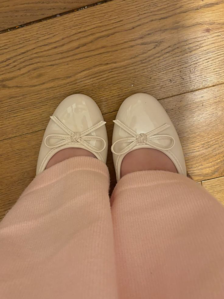 Suzette ballerinasko med sløyfe