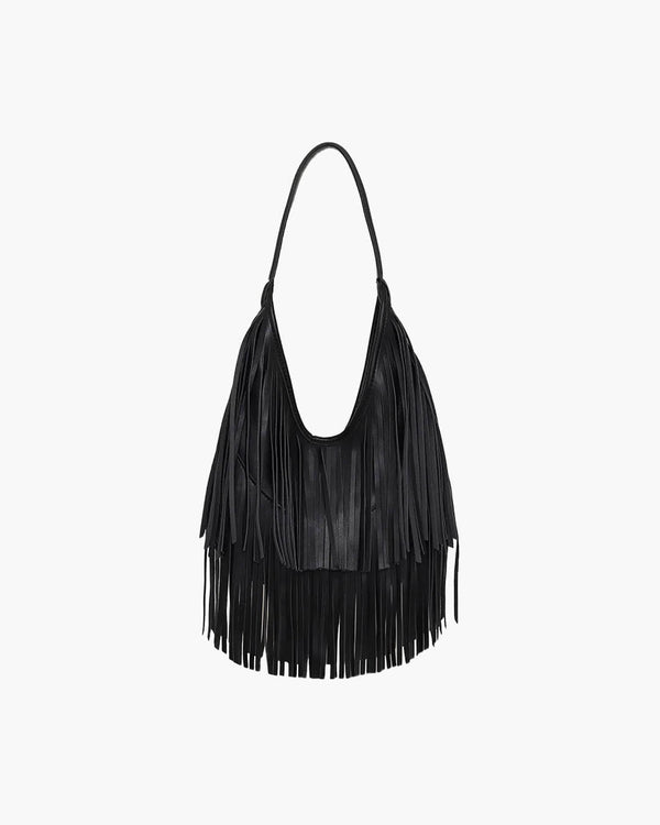Tatiana Tasseled Hobo Bag
