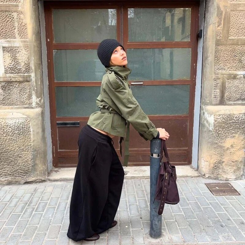Thea Belted Short Trench Coat