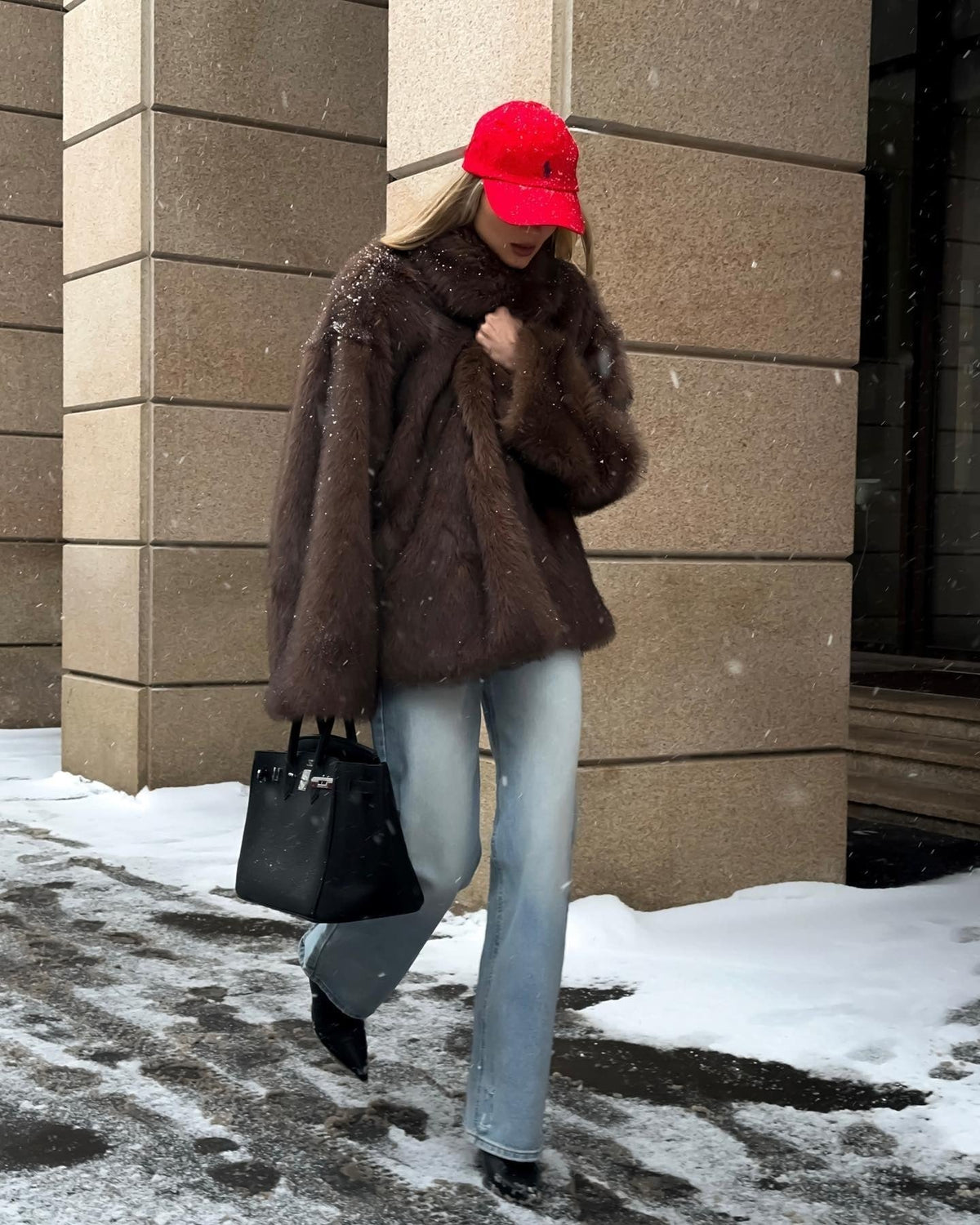 Tilda Faux Fur Coat